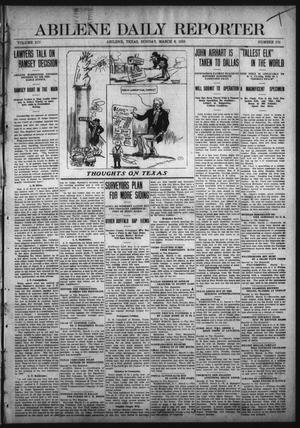 Abilene Daily Reporter (Abilene, Tex.), Vol. 14, No. 175, Ed. 1 Sunday, March 6, 1910