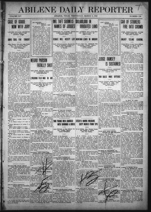 Abilene Daily Reporter (Abilene, Tex.), Vol. 14, No. 178, Ed. 1 Wednesday, March 9, 1910