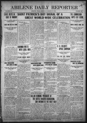 Abilene Daily Reporter (Abilene, Tex.), Vol. 14, No. 186, Ed. 1 Thursday, March 17, 1910