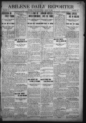 Abilene Daily Reporter (Abilene, Tex.), Vol. 14, No. 192, Ed. 1 Wednesday, March 23, 1910