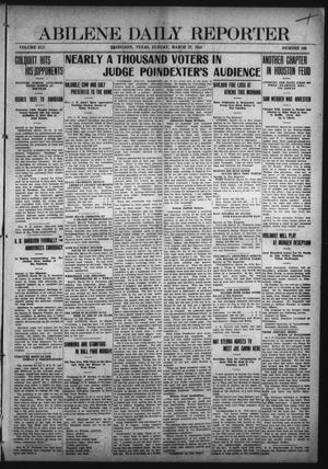 Abilene Daily Reporter (Abilene, Tex.), Vol. 14, No. 196, Ed. 1 Sunday, March 27, 1910