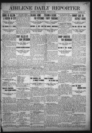 Abilene Daily Reporter (Abilene, Tex.), Vol. 14, No. 197, Ed. 1 Monday, March 28, 1910