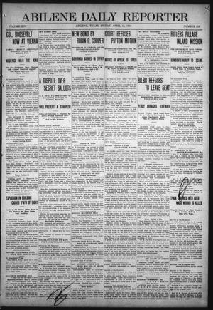 Abilene Daily Reporter (Abilene, Tex.), Vol. 14, No. 215, Ed. 1 Friday, April 15, 1910