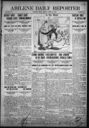 Abilene Daily Reporter (Abilene, Tex.), Vol. 14, No. 217, Ed. 1 Sunday, April 17, 1910