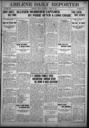 Abilene Daily Reporter (Abilene, Tex.), Vol. 14, No. 221, Ed. 1 Thursday, April 21, 1910