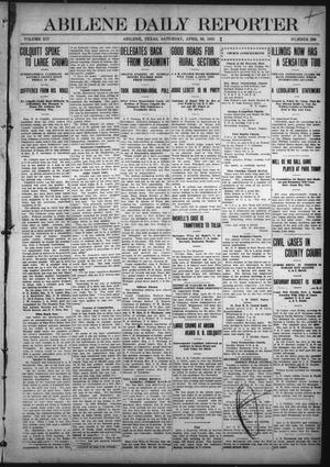 Abilene Daily Reporter (Abilene, Tex.), Vol. 14, No. 230, Ed. 1 Saturday, April 30, 1910