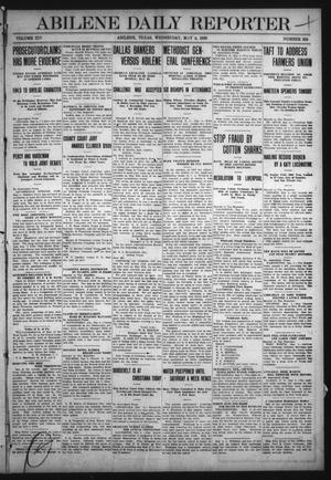 Abilene Daily Reporter (Abilene, Tex.), Vol. 14, No. 234, Ed. 1 Wednesday, May 4, 1910