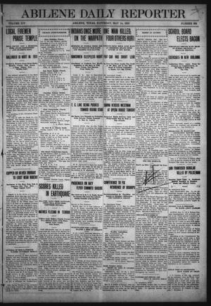 Abilene Daily Reporter (Abilene, Tex.), Vol. 14, No. 234, Ed. 1 Saturday, May 14, 1910