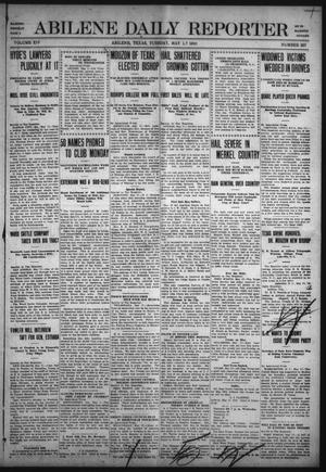 Abilene Daily Reporter (Abilene, Tex.), Vol. 14, No. 237, Ed. 1 Tuesday, May 17, 1910