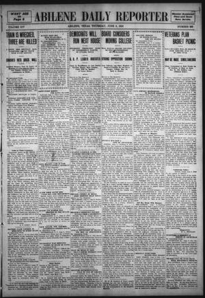 Abilene Daily Reporter (Abilene, Tex.), Vol. 14, No. 268, Ed. 1 Thursday, June 9, 1910