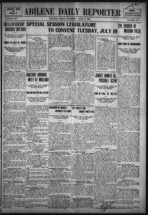 Abilene Daily Reporter (Abilene, Tex.), Vol. 14, No. 277, Ed. 1 Thursday, June 16, 1910