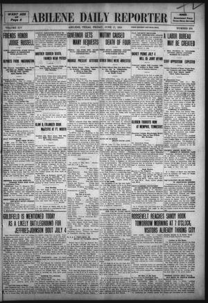 Abilene Daily Reporter (Abilene, Tex.), Vol. 14, No. 278, Ed. 1 Friday, June 17, 1910