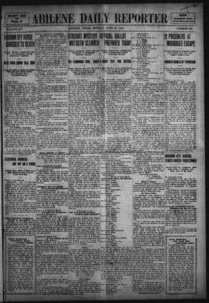 Abilene Daily Reporter (Abilene, Tex.), Vol. 14, No. 281, Ed. 1 Monday, June 20, 1910