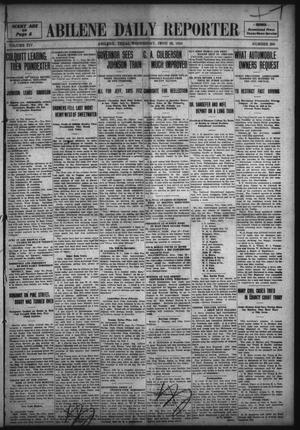 Abilene Daily Reporter (Abilene, Tex.), Vol. 14, No. 290, Ed. 1 Wednesday, June 29, 1910