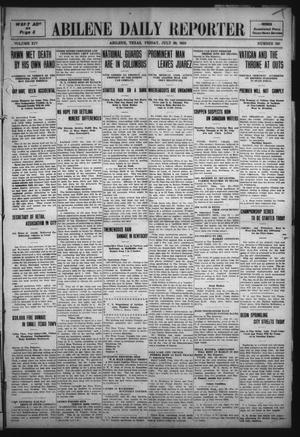 Abilene Daily Reporter (Abilene, Tex.), Vol. 14, No. 320, Ed. 1 Friday, July 29, 1910