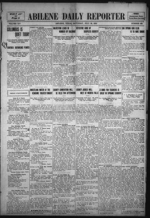 Abilene Daily Reporter (Abilene, Tex.), Vol. 14, No. 321, Ed. 1 Saturday, July 30, 1910