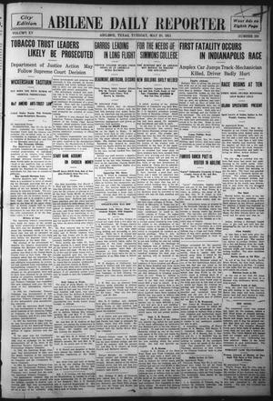 Abilene Daily Reporter (Abilene, Tex.), Vol. 15, No. 228, Ed. 1 Tuesday, May 30, 1911
