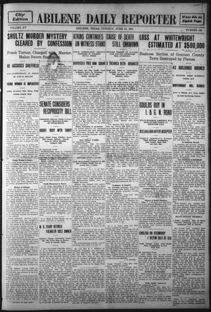 Abilene Daily Reporter (Abilene, Tex.), Vol. 15, No. 240, Ed. 1 Tuesday, June 13, 1911