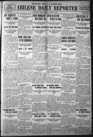 Abilene Daily Reporter (Abilene, Tex.), Vol. 15, No. 244, Ed. 1 Sunday, June 18, 1911