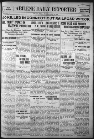 Abilene Daily Reporter (Abilene, Tex.), Vol. 15, No. 264, Ed. 1 Tuesday, July 11, 1911