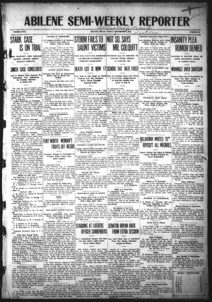 Primary view of object titled 'Abilene Daily Reporter (Abilene, Tex.), Vol. 31, No. 76, Ed. 1 Friday, September 1, 1911'.
