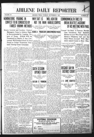 Abilene Daily Reporter (Abilene, Tex.), Vol. 15, No. 312, Ed. 1 Tuesday, September 5, 1911