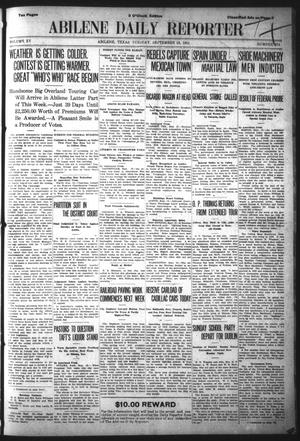 Abilene Daily Reporter (Abilene, Tex.), Vol. 15, No. 324, Ed. 1 Tuesday, September 19, 1911