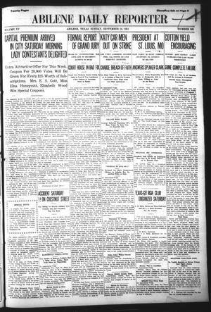 Abilene Daily Reporter (Abilene, Tex.), Vol. 15, No. 328, Ed. 1 Sunday, September 24, 1911