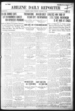 Abilene Daily Reporter (Abilene, Tex.), Vol. 16, No. 34, Ed. 1 Tuesday, October 17, 1911