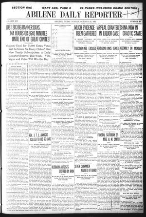 Abilene Daily Reporter (Abilene, Tex.), Vol. 16, No. 38, Ed. 1 Sunday, October 22, 1911