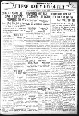 Abilene Daily Reporter (Abilene, Tex.), Vol. 16, No. 40, Ed. 1 Tuesday, October 24, 1911