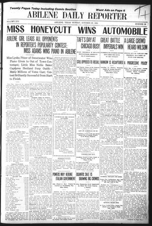 Abilene Daily Reporter (Abilene, Tex.), Vol. 16, No. 44, Ed. 1 Sunday, October 29, 1911