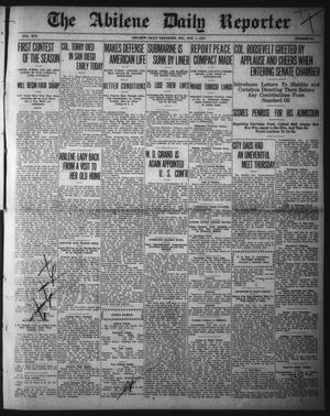 Primary view of object titled 'The Abilene Daily Reporter (Abilene, Tex.), Vol. 16, No. 241, Ed. 1 Friday, October 4, 1912'.