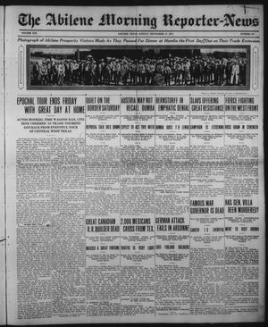 Primary view of object titled 'The Abilene Daily Reporter (Abilene, Tex.), Vol. 19, No. 165, Ed. 1 Sunday, September 12, 1915'.