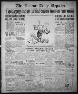The Abilene Daily Reporter (Abilene, Tex.), Vol. 33, No. 14, Ed. 1 Monday, January 5, 1920