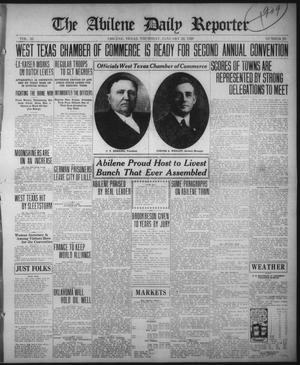 The Abilene Daily Reporter (Abilene, Tex.), Vol. 33, No. 29, Ed. 1 Thursday, January 22, 1920