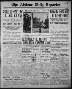 The Abilene Daily Reporter (Abilene, Tex.), Vol. 19, No. 186, Ed. 1 Wednesday, October 6, 1915