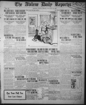 The Abilene Daily Reporter (Abilene, Tex.), Vol. 33, No. 37, Ed. 1 Friday, January 30, 1920