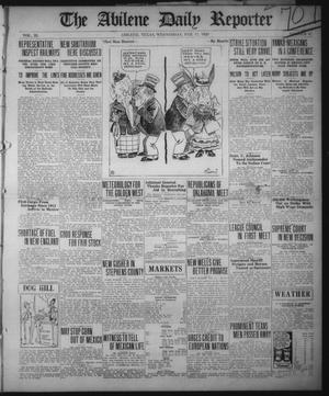 The Abilene Daily Reporter (Abilene, Tex.), Vol. 33, No. 47, Ed. 1 Wednesday, February 11, 1920