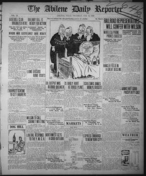 The Abilene Daily Reporter (Abilene, Tex.), Vol. 33, No. 48, Ed. 1 Thursday, February 12, 1920