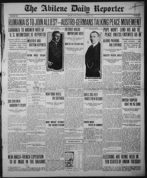 The Abilene Daily Reporter (Abilene, Tex.), Vol. 19, No. 209, Ed. 1 Tuesday, November 2, 1915