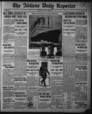 The Abilene Daily Reporter (Abilene, Tex.), Vol. 19, No. 219, Ed. 1 Monday, November 15, 1915