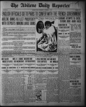 The Abilene Daily Reporter (Abilene, Tex.), Vol. 19, No. 221, Ed. 1 Wednesday, November 17, 1915