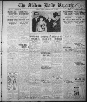 The Abilene Daily Reporter (Abilene, Tex.), Vol. 33, No. 100, Ed. 1 Tuesday, April 13, 1920