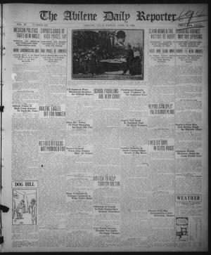 The Abilene Daily Reporter (Abilene, Tex.), Vol. 33, No. 114, Ed. 1 Friday, April 30, 1920