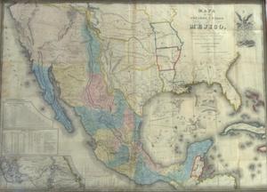 "Mapa de los Estados Unidos de Mejico"