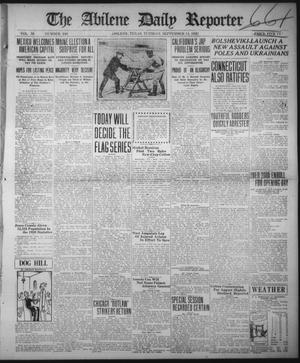 The Abilene Daily Reporter (Abilene, Tex.), Vol. 33, No. 246, Ed. 1 Tuesday, September 14, 1920