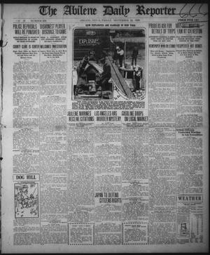The Abilene Daily Reporter (Abilene, Tex.), Vol. 33, No. 256, Ed. 1 Friday, September 24, 1920