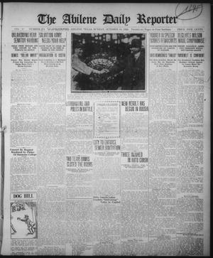 The Abilene Daily Reporter (Abilene, Tex.), Vol. 33, No. 271, Ed. 1 Sunday, October 10, 1920