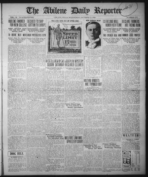 The Abilene Daily Reporter (Abilene, Tex.), Vol. 33, No. 273, Ed. 1 Wednesday, October 13, 1920
